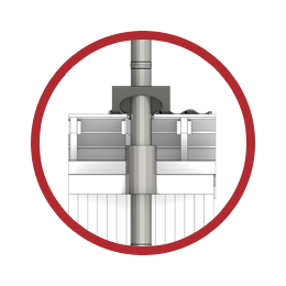 Komin izolowany DW BASIC wewnętrzny na drewno, pellet